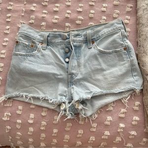 Levi’s Wedgie High Waist Jean Shorts